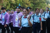 ผู้บริหาร คณาจารย์ นักศึกษา ศิษย์เก่า และบุคลากร คณะศึกษาศาสตร์ มช. รวมพลังส่งเสริมวัฒนธรรมประเพณีนำนักศึกษาใหม่ขึ้นไปนมัสการพระบรมธาตุดอยสุเทพ ประจำปี 2565