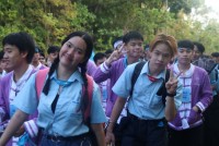 ผู้บริหาร คณาจารย์ นักศึกษา ศิษย์เก่า และบุคลากร คณะศึกษาศาสตร์ มช. รวมพลังส่งเสริมวัฒนธรรมประเพณีนำนักศึกษาใหม่ขึ้นไปนมัสการพระบรมธาตุดอยสุเทพ ประจำปี 2565