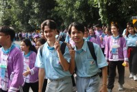 ผู้บริหาร คณาจารย์ นักศึกษา ศิษย์เก่า และบุคลากร คณะศึกษาศาสตร์ มช. รวมพลังส่งเสริมวัฒนธรรมประเพณีนำนักศึกษาใหม่ขึ้นไปนมัสการพระบรมธาตุดอยสุเทพ ประจำปี 2565