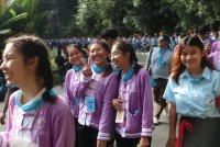 ผู้บริหาร คณาจารย์ นักศึกษา ศิษย์เก่า และบุคลากร คณะศึกษาศาสตร์ มช. รวมพลังส่งเสริมวัฒนธรรมประเพณีนำนักศึกษาใหม่ขึ้นไปนมัสการพระบรมธาตุดอยสุเทพ ประจำปี 2565