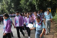 ผู้บริหาร คณาจารย์ นักศึกษา ศิษย์เก่า และบุคลากร คณะศึกษาศาสตร์ มช. รวมพลังส่งเสริมวัฒนธรรมประเพณีนำนักศึกษาใหม่ขึ้นไปนมัสการพระบรมธาตุดอยสุเทพ ประจำปี 2565