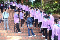 ผู้บริหาร คณาจารย์ นักศึกษา ศิษย์เก่า และบุคลากร คณะศึกษาศาสตร์ มช. รวมพลังส่งเสริมวัฒนธรรมประเพณีนำนักศึกษาใหม่ขึ้นไปนมัสการพระบรมธาตุดอยสุเทพ ประจำปี 2565