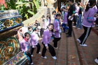 ผู้บริหาร คณาจารย์ นักศึกษา ศิษย์เก่า และบุคลากร คณะศึกษาศาสตร์ มช. รวมพลังส่งเสริมวัฒนธรรมประเพณีนำนักศึกษาใหม่ขึ้นไปนมัสการพระบรมธาตุดอยสุเทพ ประจำปี 2565
