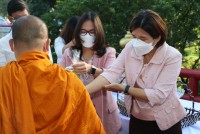 ผู้บริหารคณะศึกษาศาสตร์ มช. เข้าร่วมพิธีถวายพระพรและสวดมนต์อธิษฐานจิตแด่สมเด็จพระเจ้าลูกเธอเจ้าฟ้าพัชรกิติยาภา นเรนทิราเทพยวดี กรมหลวงราชสาริณีสิริพัชร มหาวัชรราชธิดา ให้ทรงหายจากพระอาการประชวร และมีพระพลานามัยสมบูรณ์ แข็งแรง