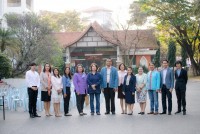คณะศึกษาศาสตร์ มช. จัดพิธีทำบุญตักบาตรพระสงฆ์ จำนวน 9 รูป และพิธีถวายพระพรชัยมงคล สมเด็จพระเจ้าลูกเธอ เจ้าฟ้าพัชรกิติยาภานเรนทิราเทพยวดี กรมหลวงราชสาริณีสิริพัชร มหาวัชรราชธิดา