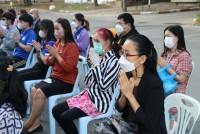 คณะศึกษาศาสตร์ มช. จัดพิธีทำบุญตักบาตรพระสงฆ์ จำนวน 9 รูป และพิธีถวายพระพรชัยมงคล สมเด็จพระเจ้าลูกเธอ เจ้าฟ้าพัชรกิติยาภานเรนทิราเทพยวดี กรมหลวงราชสาริณีสิริพัชร มหาวัชรราชธิดา