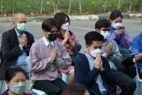 คณะศึกษาศาสตร์ มช. จัดพิธีทำบุญตักบาตรพระสงฆ์ จำนวน 9 รูป และพิธีถวายพระพรชัยมงคล สมเด็จพระเจ้าลูกเธอ เจ้าฟ้าพัชรกิติยาภานเรนทิราเทพยวดี กรมหลวงราชสาริณีสิริพัชร มหาวัชรราชธิดา