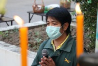 คณะศึกษาศาสตร์ มช. จัดพิธีทำบุญตักบาตรพระสงฆ์ จำนวน 9 รูป และพิธีถวายพระพรชัยมงคล สมเด็จพระเจ้าลูกเธอ เจ้าฟ้าพัชรกิติยาภานเรนทิราเทพยวดี กรมหลวงราชสาริณีสิริพัชร มหาวัชรราชธิดา