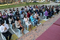 คณะศึกษาศาสตร์ มช. จัดพิธีทำบุญตักบาตรพระสงฆ์ จำนวน 9 รูป และพิธีถวายพระพรชัยมงคล สมเด็จพระเจ้าลูกเธอ เจ้าฟ้าพัชรกิติยาภานเรนทิราเทพยวดี กรมหลวงราชสาริณีสิริพัชร มหาวัชรราชธิดา