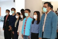คณะศึกษาศาสตร์ มช. จัดพิธีทำบุญตักบาตรพระสงฆ์ จำนวน 9 รูป และพิธีถวายพระพรชัยมงคล สมเด็จพระเจ้าลูกเธอ เจ้าฟ้าพัชรกิติยาภานเรนทิราเทพยวดี กรมหลวงราชสาริณีสิริพัชร มหาวัชรราชธิดา