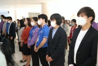 คณะศึกษาศาสตร์ มช. จัดพิธีทำบุญตักบาตรพระสงฆ์ จำนวน 9 รูป และพิธีถวายพระพรชัยมงคล สมเด็จพระเจ้าลูกเธอ เจ้าฟ้าพัชรกิติยาภานเรนทิราเทพยวดี กรมหลวงราชสาริณีสิริพัชร มหาวัชรราชธิดา