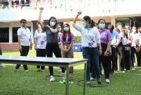  คณะศึกษาศาสตร์ มช. จัดโครงการเสริมสร้างความสัมพันธ์ที่ดีในองค์กร {ศึกษาสุขสันต์ รำวงรับปีกระต่ายทอง} งานส่งท้ายปีเก่า ต้อนรับปีใหม่ 2566