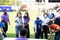  คณะศึกษาศาสตร์ มช. จัดโครงการเสริมสร้างความสัมพันธ์ที่ดีในองค์กร {ศึกษาสุขสันต์ รำวงรับปีกระต่ายทอง} งานส่งท้ายปีเก่า ต้อนรับปีใหม่ 2566