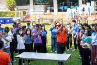  คณะศึกษาศาสตร์ มช. จัดโครงการเสริมสร้างความสัมพันธ์ที่ดีในองค์กร {ศึกษาสุขสันต์ รำวงรับปีกระต่ายทอง} งานส่งท้ายปีเก่า ต้อนรับปีใหม่ 2566