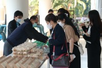  ดุษฎีบัณฑิต มหาบัณฑิต และบัณฑิตคณะศึกษาศาสตร์ มช. ร่วมซ้อมรับพิธีพระราชทานปริญญาบัตร ครั้งที่ 57