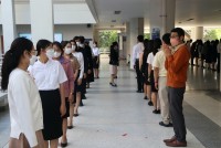  ดุษฎีบัณฑิต มหาบัณฑิต และบัณฑิตคณะศึกษาศาสตร์ มช. ร่วมซ้อมรับพิธีพระราชทานปริญญาบัตร ครั้งที่ 57