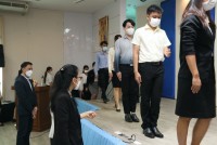  ดุษฎีบัณฑิต มหาบัณฑิต และบัณฑิตคณะศึกษาศาสตร์ มช. ร่วมซ้อมรับพิธีพระราชทานปริญญาบัตร ครั้งที่ 57