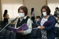  ดุษฎีบัณฑิต มหาบัณฑิต และบัณฑิตคณะศึกษาศาสตร์ มช. ร่วมซ้อมรับพิธีพระราชทานปริญญาบัตร ครั้งที่ 57