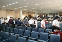  ดุษฎีบัณฑิต มหาบัณฑิต และบัณฑิตคณะศึกษาศาสตร์ มช. ร่วมซ้อมรับพิธีพระราชทานปริญญาบัตร ครั้งที่ 57