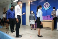  ดุษฎีบัณฑิต มหาบัณฑิต และบัณฑิตคณะศึกษาศาสตร์ มช. ร่วมซ้อมรับพิธีพระราชทานปริญญาบัตร ครั้งที่ 57