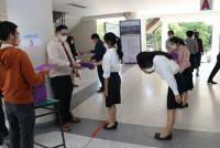  ดุษฎีบัณฑิต มหาบัณฑิต และบัณฑิตคณะศึกษาศาสตร์ มช. ร่วมซ้อมรับพิธีพระราชทานปริญญาบัตร ครั้งที่ 57