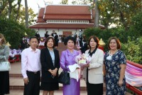 ผู้บริหารคณะศึกษาศาสตร์ มช. ร่วมแสดงความยินดีกับผู้ที่ได้รับพระราชทานปริญญากิตติมศักดิ์ ในงานพิธีพระราชทานปริญญาบัตร ครั้งที่ 57 ประจำปีการศึกษา 2564-2565