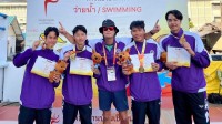 นักศึกษาสาขาวิชาพลศึกษา คว้า 2 เหรียญทอง 2 เหรียญเงิน 7 เหรียญทองแดง การแข่งขันกีฬามหาวิทยาลัยแห่งประเทศไทย ครั้งที่ 48
