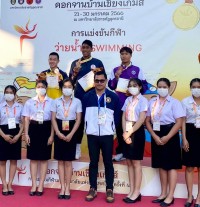 นักศึกษาสาขาวิชาพลศึกษา คว้า 2 เหรียญทอง 2 เหรียญเงิน 7 เหรียญทองแดง การแข่งขันกีฬามหาวิทยาลัยแห่งประเทศไทย ครั้งที่ 48