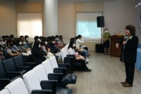 นักศึกษาชั้นปีที่ 1 ร่วมกิจกรรมเสริมสร้างความเป็นครู และคุณลักษณะอันพึงประสงค์ของพลเมืองโลกในยุคดิจิทัล รหัส 65