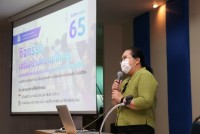 นักศึกษาชั้นปีที่ 1 ร่วมกิจกรรมเสริมสร้างความเป็นครู และคุณลักษณะอันพึงประสงค์ของพลเมืองโลกในยุคดิจิทัล รหัส 65