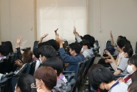 นักศึกษาชั้นปีที่ 1 ร่วมกิจกรรมเสริมสร้างความเป็นครู และคุณลักษณะอันพึงประสงค์ของพลเมืองโลกในยุคดิจิทัล รหัส 65