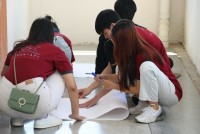นักศึกษาชั้นปีที่ 1 ร่วมกิจกรรมเสริมสร้างความเป็นครู และคุณลักษณะอันพึงประสงค์ของพลเมืองโลกในยุคดิจิทัล รหัส 65