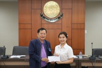 พิธีมอบทุนการศึกษาสนับสนุนค่าครองชีพ คณะศึกษาศาสตร์ ประจำปีการศึกษา 2565