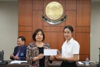 พิธีมอบทุนการศึกษาสนับสนุนค่าครองชีพ คณะศึกษาศาสตร์ ประจำปีการศึกษา 2565