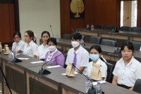 พิธีมอบทุนการศึกษาสนับสนุนค่าครองชีพ คณะศึกษาศาสตร์ ประจำปีการศึกษา 2565