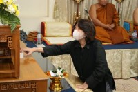 ผู้บริหาร คณาจารย์ นักศึกษา และเจ้าหน้าที่ คณะศึกษาศาสตร์ มช. ร่วมงานบำเพ็ญกุศล สวดอภิธรรม และฌาปนกิจศพ อาจารย์ไพบูลย์ อุปันโน