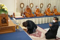 ผู้บริหาร คณาจารย์ นักศึกษา และเจ้าหน้าที่ คณะศึกษาศาสตร์ มช. ร่วมงานบำเพ็ญกุศล สวดอภิธรรม และฌาปนกิจศพ อาจารย์ไพบูลย์ อุปันโน