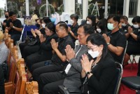 ผู้บริหาร คณาจารย์ นักศึกษา และเจ้าหน้าที่ คณะศึกษาศาสตร์ มช. ร่วมงานบำเพ็ญกุศล สวดอภิธรรม และฌาปนกิจศพ อาจารย์ไพบูลย์ อุปันโน