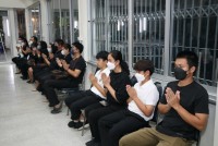 ผู้บริหาร คณาจารย์ นักศึกษา และเจ้าหน้าที่ คณะศึกษาศาสตร์ มช. ร่วมงานบำเพ็ญกุศล สวดอภิธรรม และฌาปนกิจศพ อาจารย์ไพบูลย์ อุปันโน