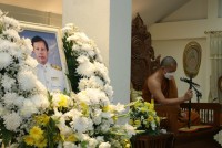 ผู้บริหาร คณาจารย์ นักศึกษา และเจ้าหน้าที่ คณะศึกษาศาสตร์ มช. ร่วมงานบำเพ็ญกุศล สวดอภิธรรม และฌาปนกิจศพ อาจารย์ไพบูลย์ อุปันโน