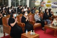 ผู้บริหาร คณาจารย์ นักศึกษา และเจ้าหน้าที่ คณะศึกษาศาสตร์ มช. ร่วมงานบำเพ็ญกุศล สวดอภิธรรม และฌาปนกิจศพ อาจารย์ไพบูลย์ อุปันโน