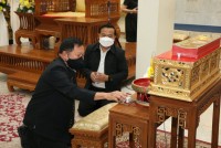 ผู้บริหาร คณาจารย์ นักศึกษา และเจ้าหน้าที่ คณะศึกษาศาสตร์ มช. ร่วมงานบำเพ็ญกุศล สวดอภิธรรม และฌาปนกิจศพ อาจารย์ไพบูลย์ อุปันโน