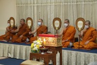 ผู้บริหาร คณาจารย์ นักศึกษา และเจ้าหน้าที่ คณะศึกษาศาสตร์ มช. ร่วมงานบำเพ็ญกุศล สวดอภิธรรม และฌาปนกิจศพ อาจารย์ไพบูลย์ อุปันโน
