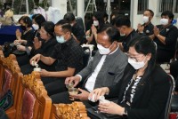 ผู้บริหาร คณาจารย์ นักศึกษา และเจ้าหน้าที่ คณะศึกษาศาสตร์ มช. ร่วมงานบำเพ็ญกุศล สวดอภิธรรม และฌาปนกิจศพ อาจารย์ไพบูลย์ อุปันโน