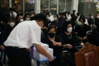ผู้บริหาร คณาจารย์ นักศึกษา และเจ้าหน้าที่ คณะศึกษาศาสตร์ มช. ร่วมงานบำเพ็ญกุศล สวดอภิธรรม และฌาปนกิจศพ อาจารย์ไพบูลย์ อุปันโน