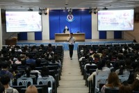 นักศึกษาชั้นปีที่ 2 ร่วมกิจกรรมการเสริมสร้างความฉลาดรู้ด้านสุขภาวะ และพหุวัฒนธรรมในยุคดิจิทัล รหัส 64