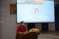 ผู้บริหารคณะศึกษาศาสตร์ มช. ให้การต้อนรับ ครูและนักเรียนโรงเรียนสตรีราชินูทิศ หวัดอุดรธานี เข้าเยี่ยมชมคณะ