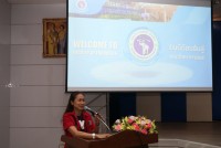 ผู้บริหารคณะศึกษาศาสตร์ มช. ให้การต้อนรับ ครูและนักเรียนโรงเรียนสตรีราชินูทิศ หวัดอุดรธานี เข้าเยี่ยมชมคณะ