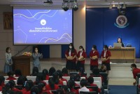 ผู้บริหารคณะศึกษาศาสตร์ มช. ให้การต้อนรับ ครูและนักเรียนโรงเรียนสตรีราชินูทิศ หวัดอุดรธานี เข้าเยี่ยมชมคณะ