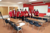 ผู้บริหารคณะศึกษาศาสตร์ มช. ให้การต้อนรับ ครูและนักเรียนโรงเรียนสตรีราชินูทิศ หวัดอุดรธานี เข้าเยี่ยมชมคณะ